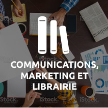 Communications, Marketing et Librairie